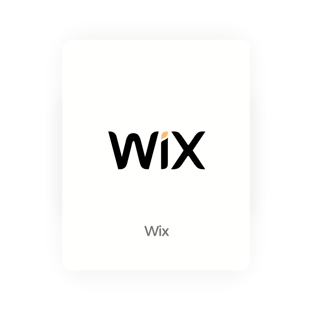 Integrates with Wix